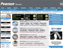 Tablet Screenshot of pearsondental.com